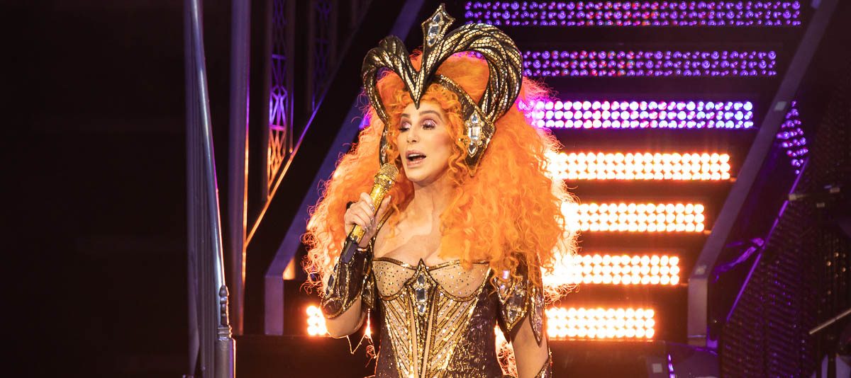 Cher in concert, Little Caesars Arena, Detroit, USA - 12 Feb 2019