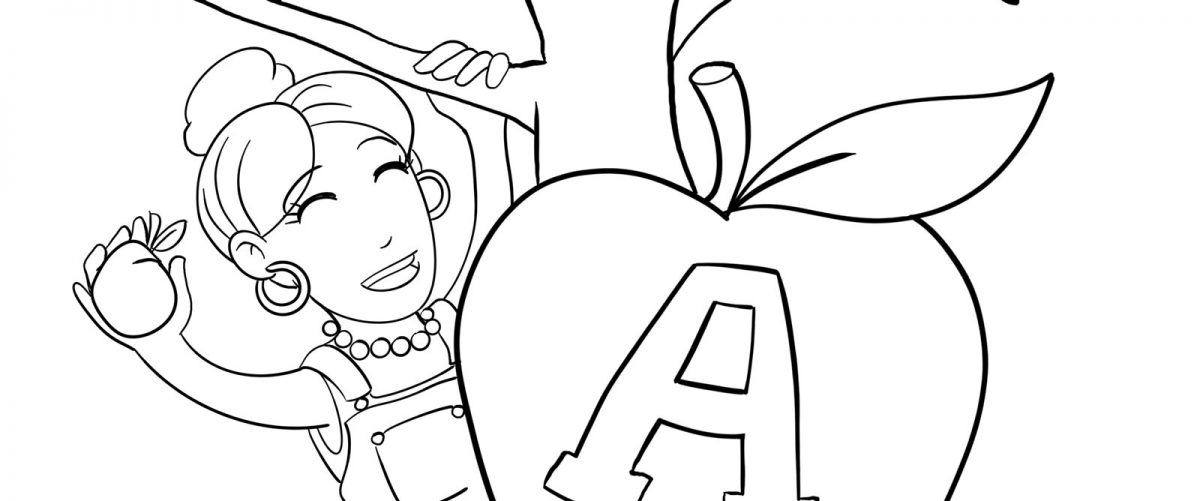 Gro-Town Coloring Book page