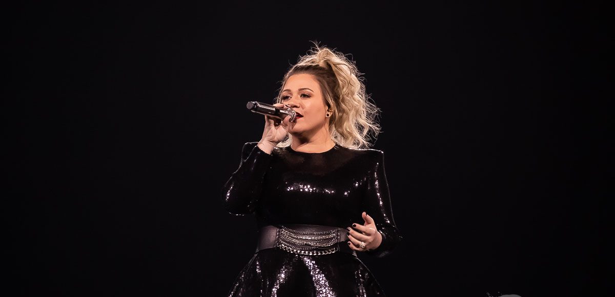 Kelly Clarkson in concert, Little Caesars Arena, Detroit, USA - 21 Feb 2019