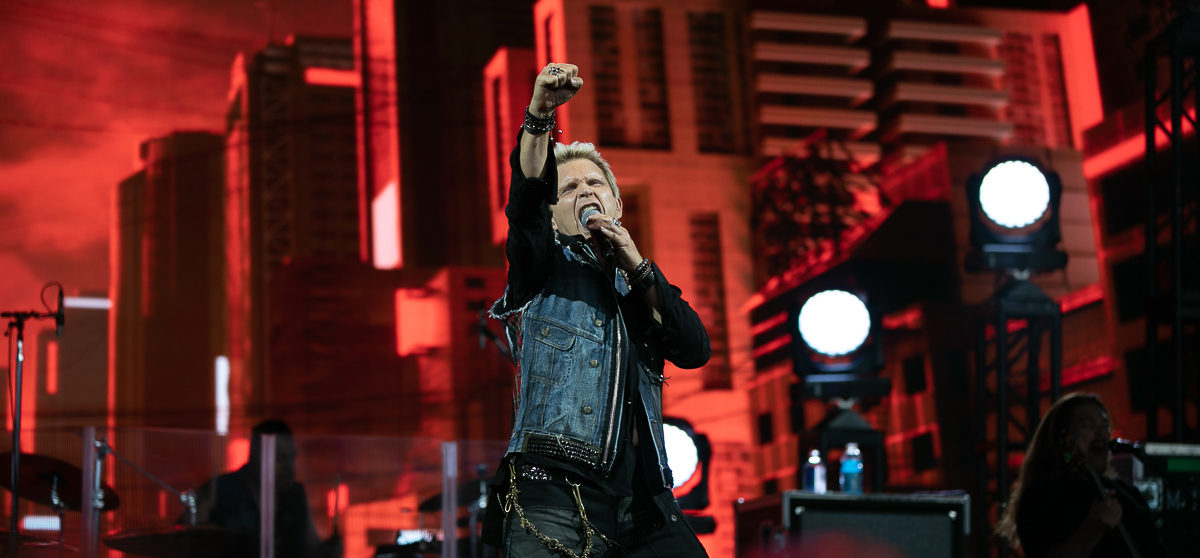 Billy Idol in concert, DTE Energy Music Theatre, Clarkston, USA - 7 Aug 2019
